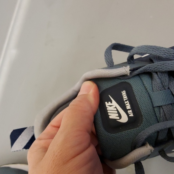 Nike airmax tavas blue men's size 8.5 great condition - Picture 6 of 7